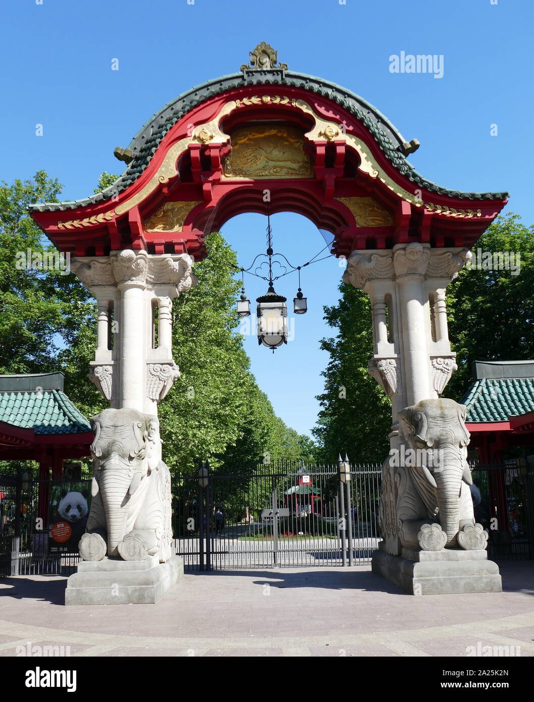 Die Berliner Zoologischen Garten, in Deutschland. Im Jahr 1844