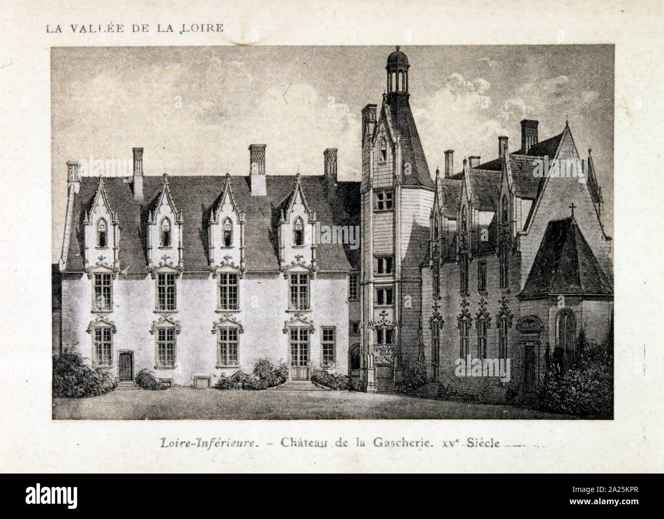 Die historische Chateau de Tanlay, in der Abbildung dargestellt. Das Renaissance Schloss ist in Burgund, Frankreich. Es war das Haus der Familie von Admiral Coligny während der Religionskriege, es wurde von Michel Particelli d'Hemery, Betriebsleiter der Finanzen Mazarin abgeschlossen, und wurde in den späten siebzehnten Jahrhundert Eigentum des Marquis de Tanlay Stockfoto