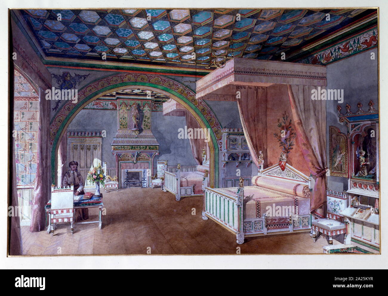 Mittelalterliches schlafzimmer -Fotos und -Bildmaterial in hoher Auflösung  – Alamy