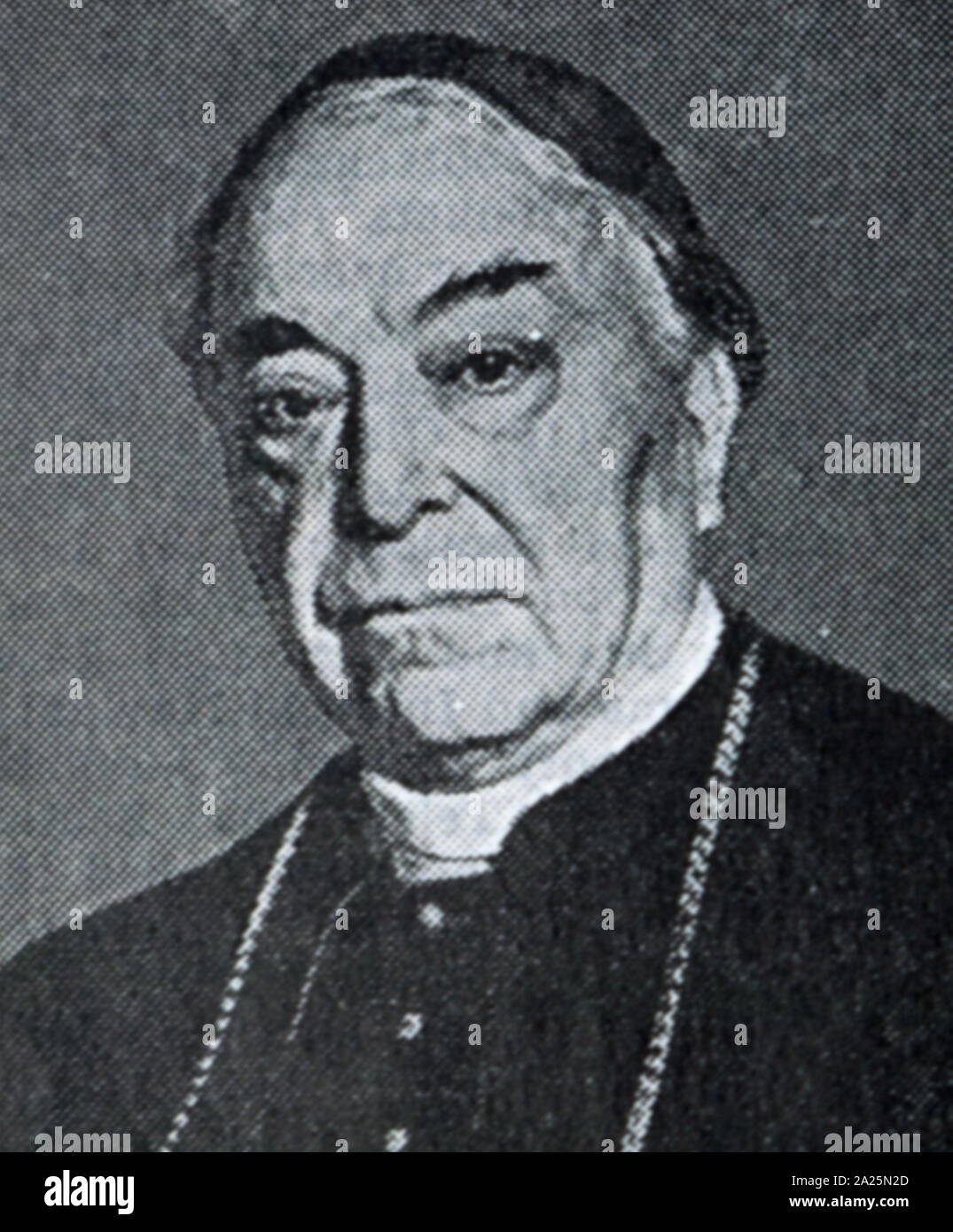Foto von Pietro Gasparri. Pietro Gasparri, GCTE (1852-1934), ein römisch-katholischer Kardinal, Diplomat und Politiker in der Römischen Kurie. Stockfoto