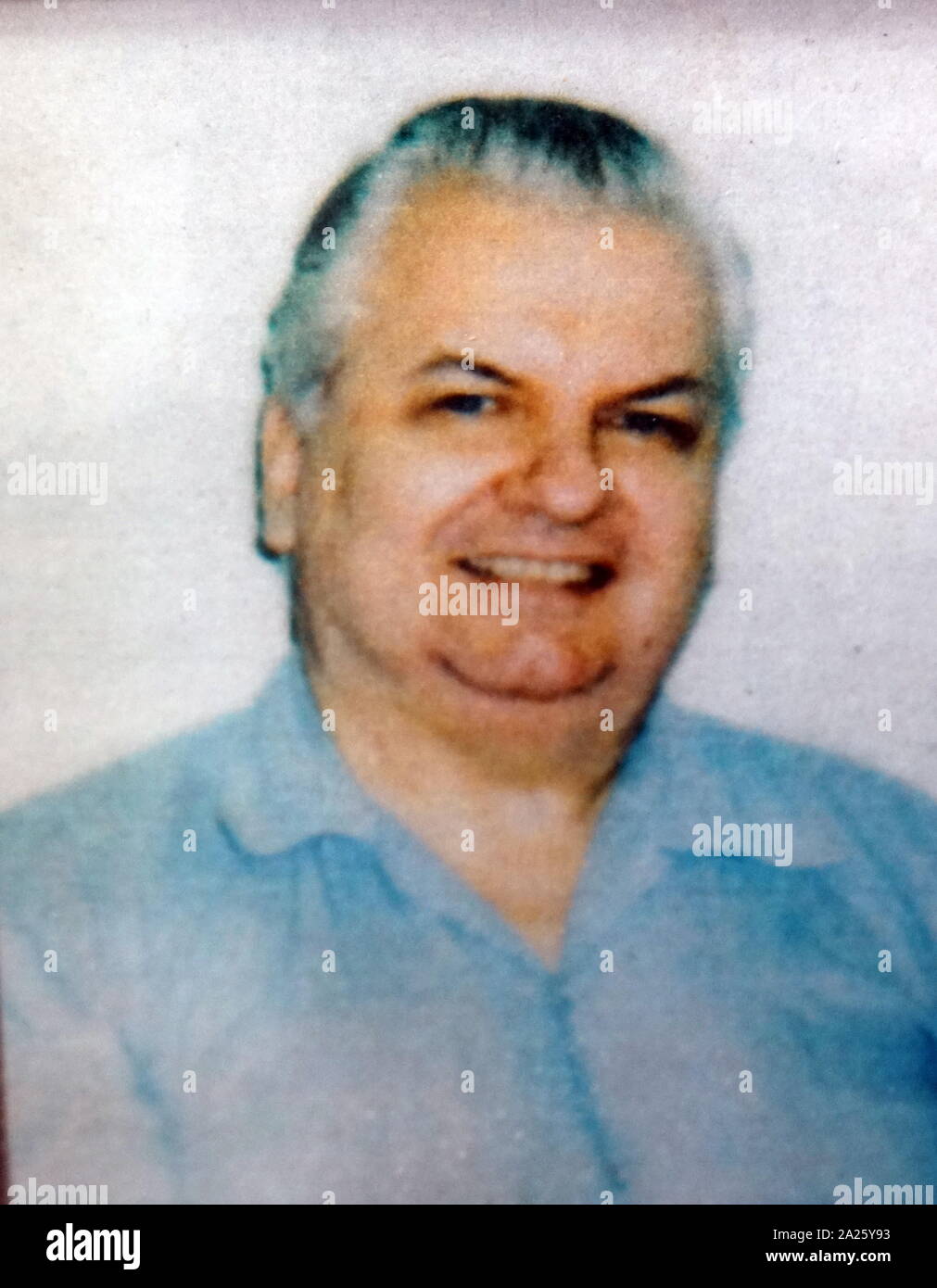 Foto von John Wayne Gacy. John Wayne Gacy Jr. (1942-1994) ein US-amerikanischer Serienmörder und Vergewaltiger in den 1970er Jahren. Stockfoto