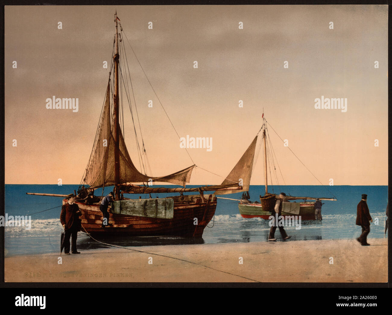 Pinken, Scheveningen, Holland; Stockfoto