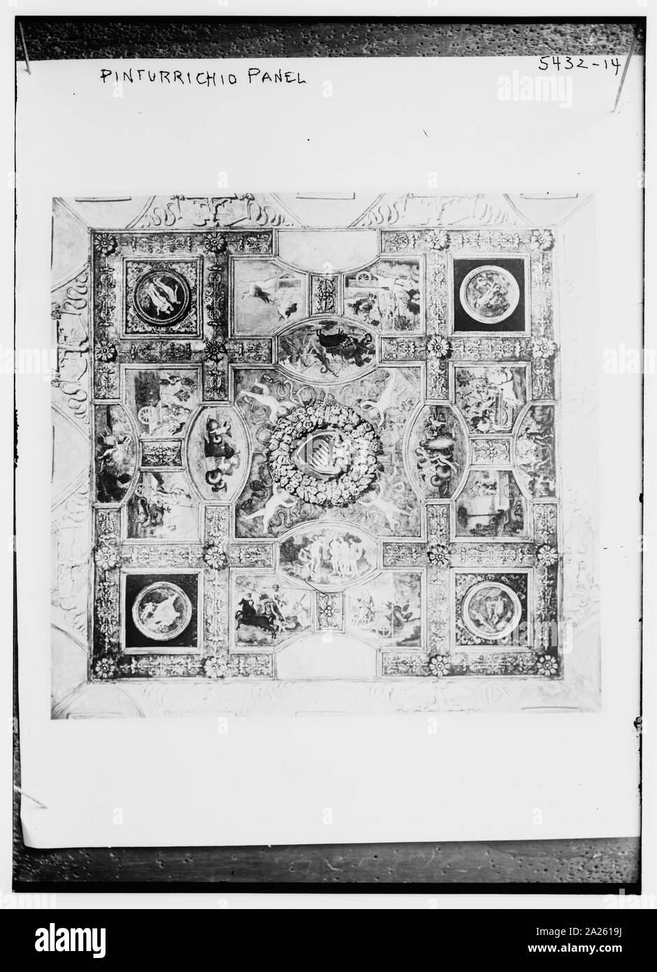Pinturrichio Panel Stockfoto