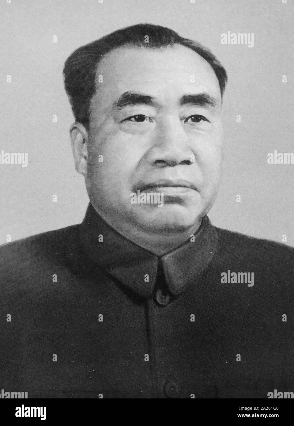 Zhu De (1886-1976), chinesischer General, Politiker und Revolutionär der Kommunistischen Partei Chinas Stockfoto