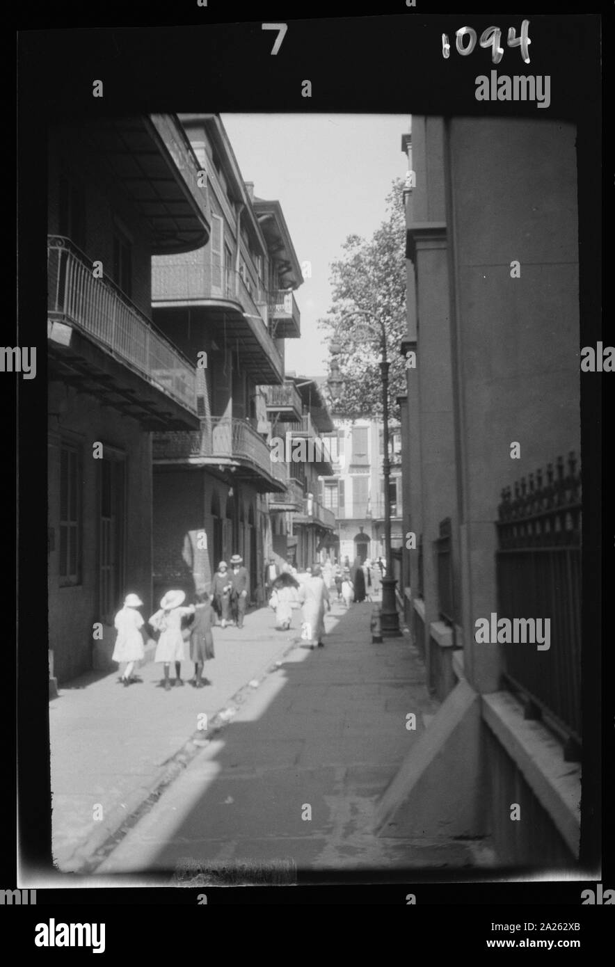 Pirate Alley, New Orleans Stockfoto