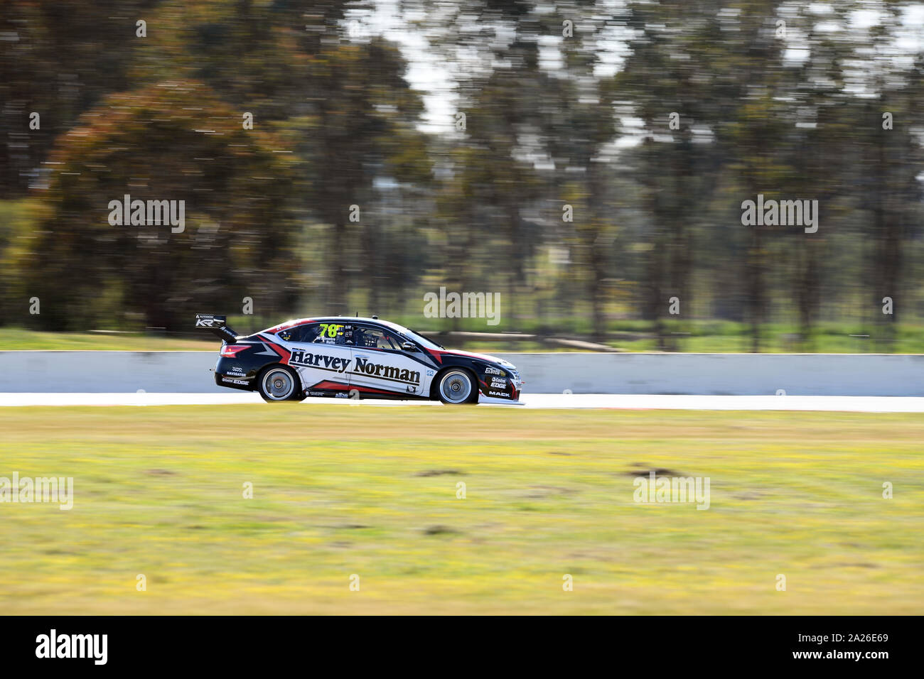 Winton Raceway Supercars test Tag Stockfoto