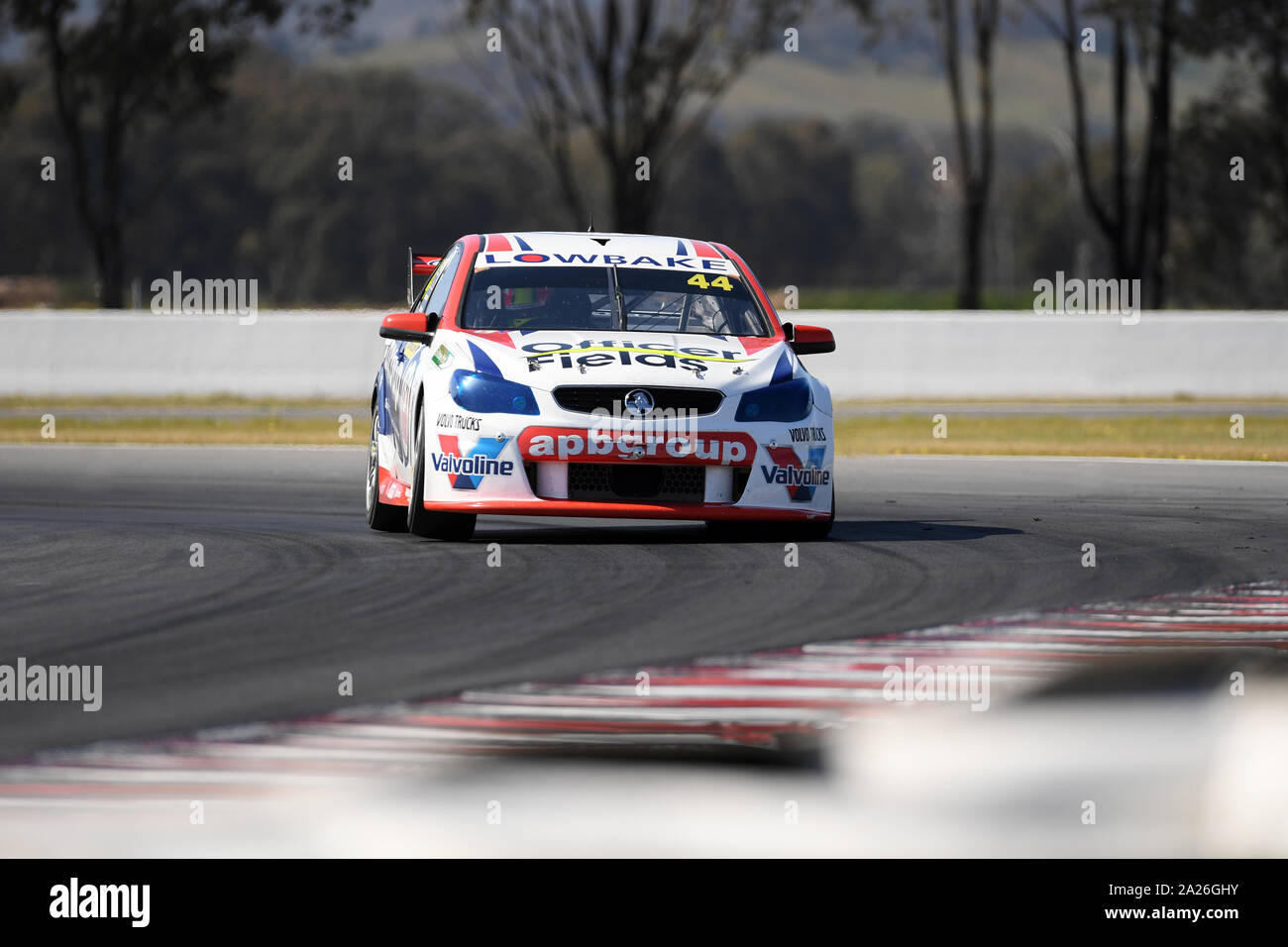 Winton Raceway Supercars test Tag Stockfoto