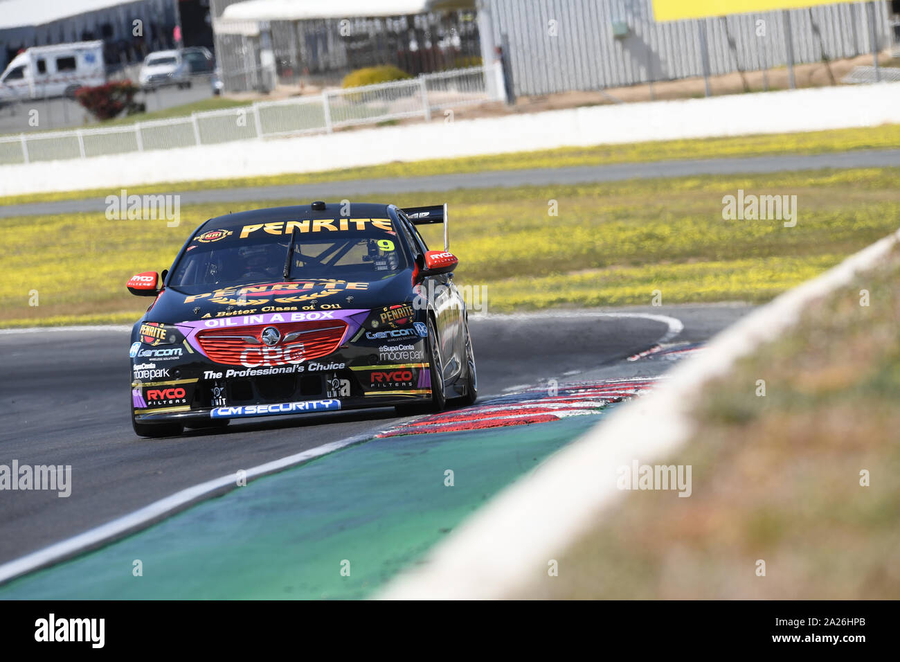 Winton Raceway Supercars test Tag Stockfoto