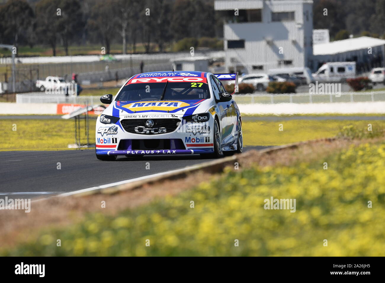 Winton Raceway Supercars test Tag Stockfoto