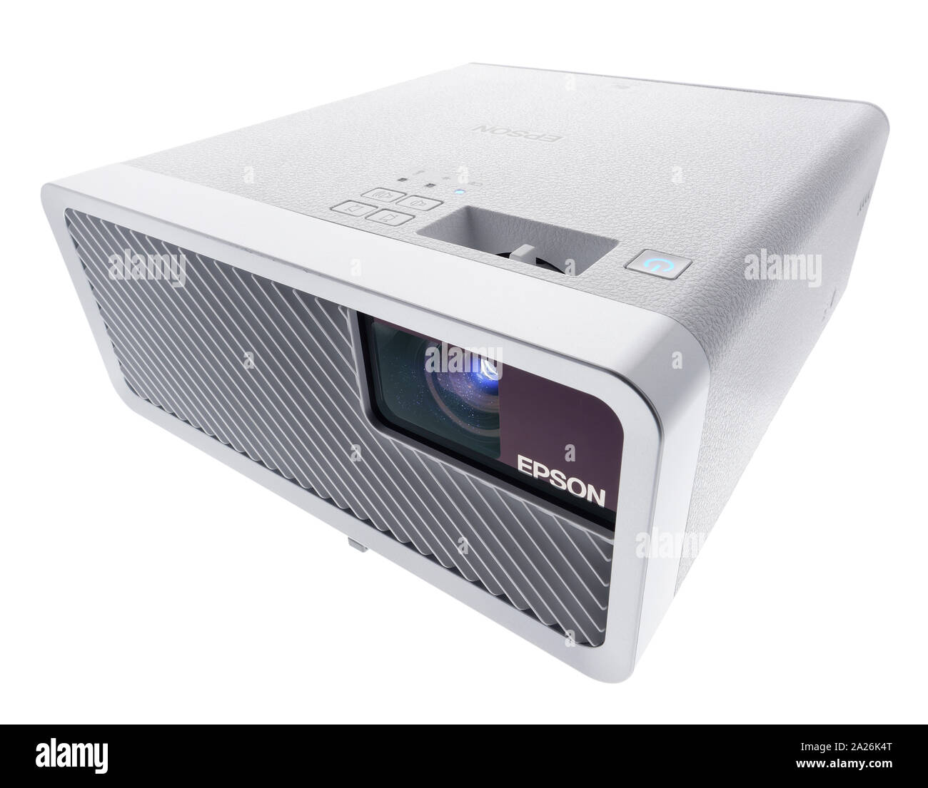 Ein Epson Video Projektion Gerät. Epson EF 100W Stockfoto