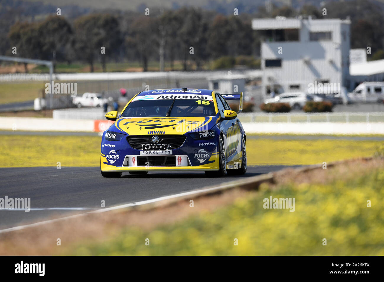 Mark Winterbottom, Winton Motor Raceway test Tag Stockfoto
