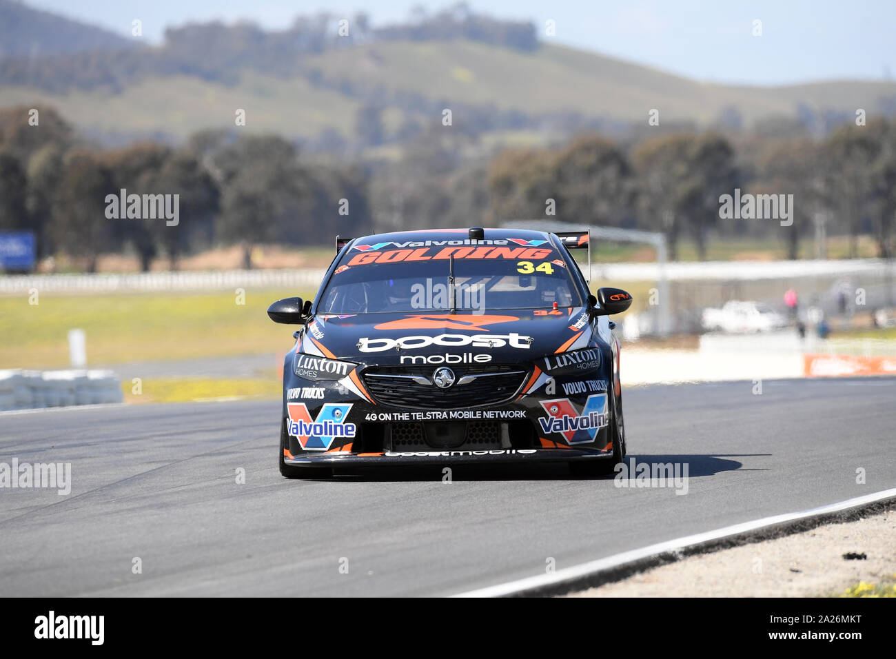 Winton Raceway Supercars test Tag Stockfoto