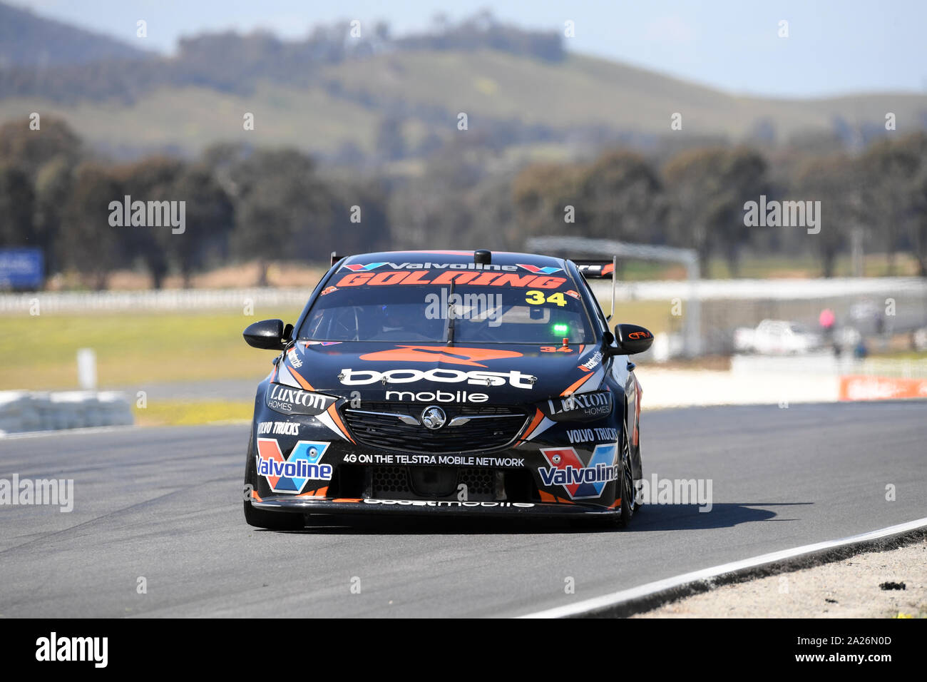 Winton Raceway Supercars test Tag Stockfoto