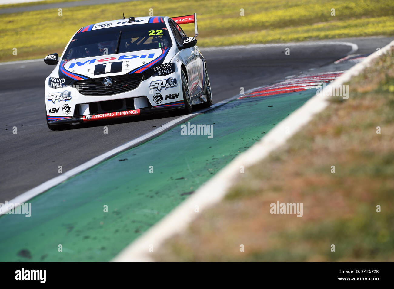 Winton Raceway Supercars test Tag Stockfoto