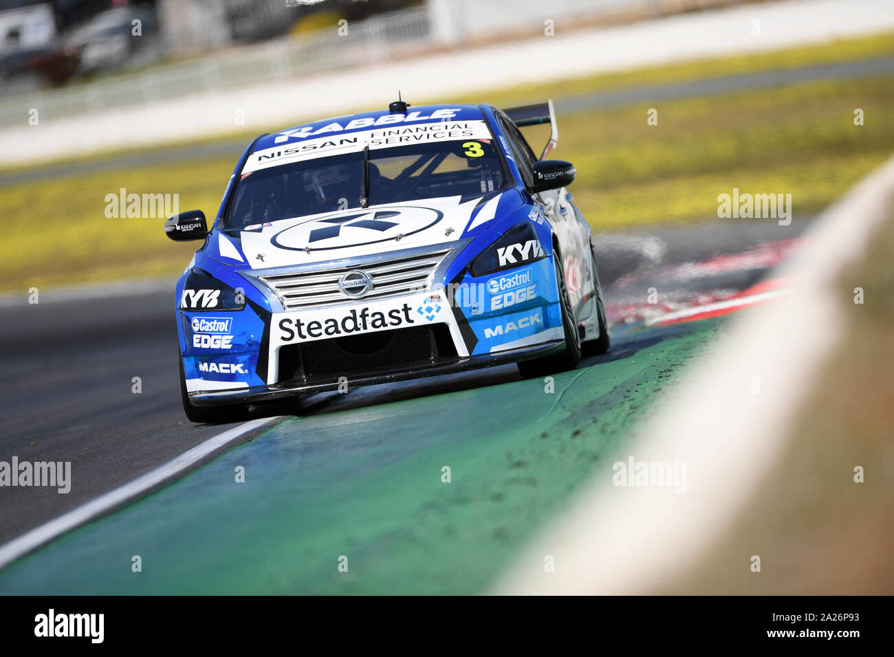 Winton Raceway Supercars test Tag Stockfoto