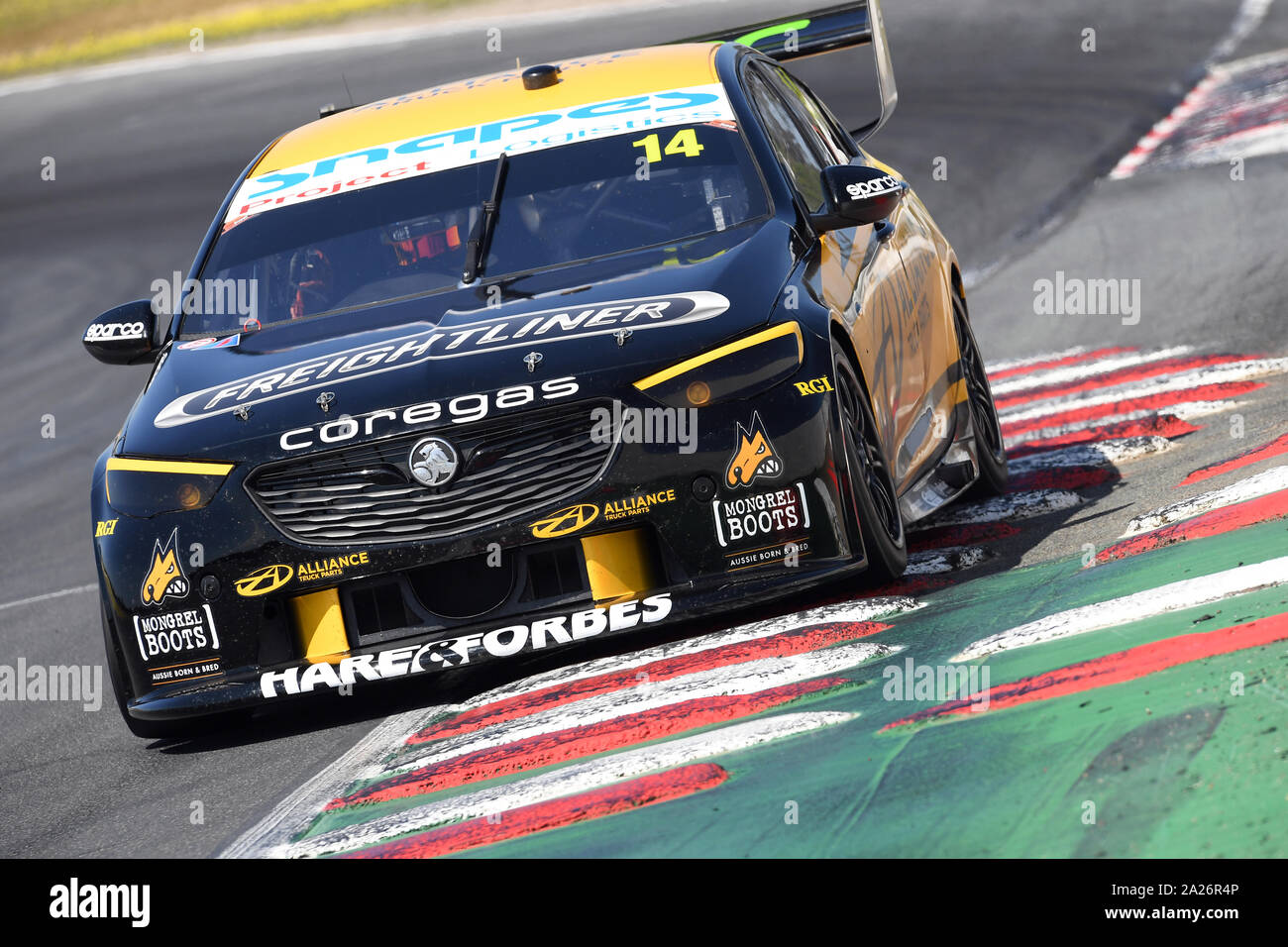 Winton Raceway Supercars test Tag Stockfoto