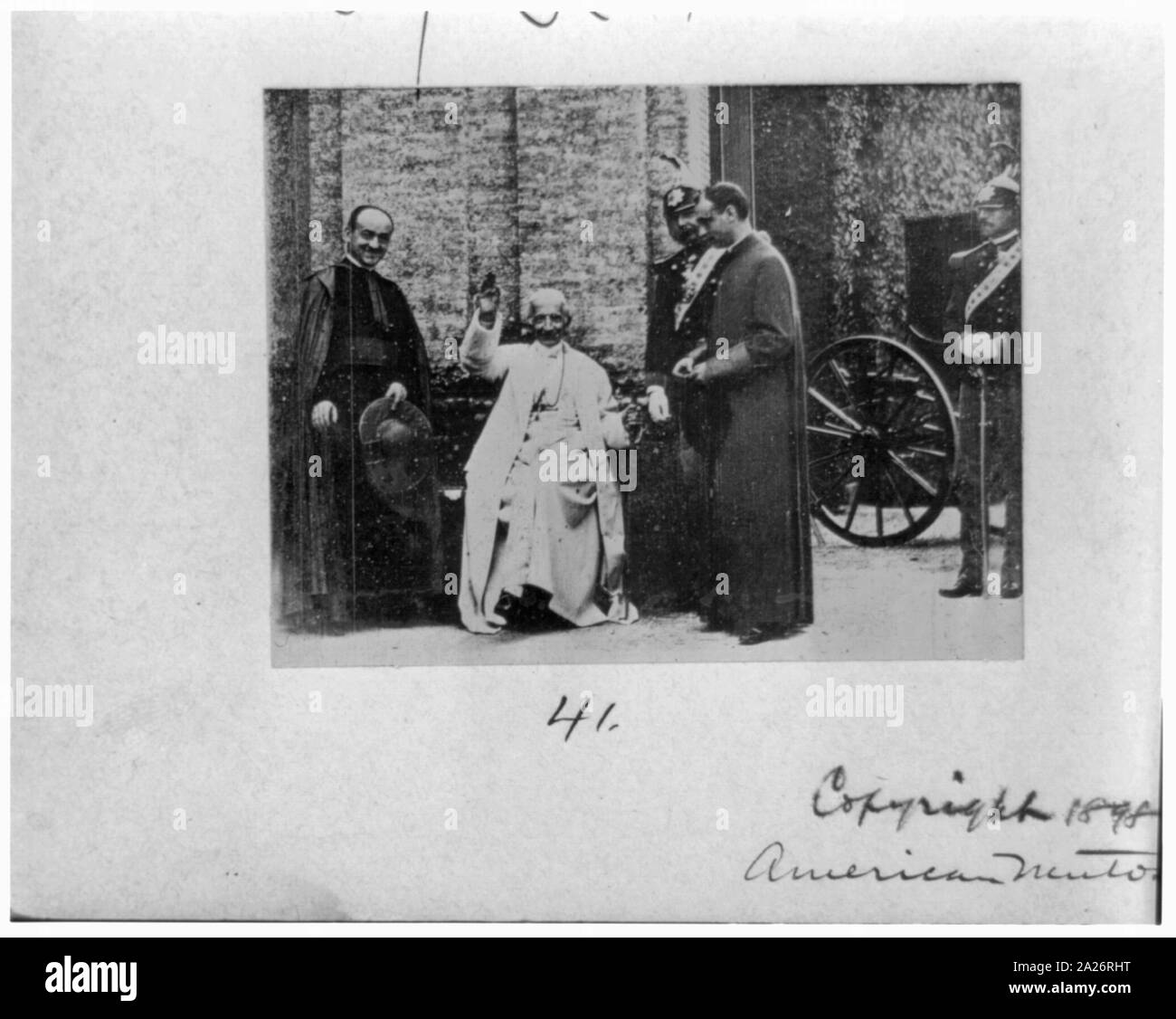 Papst Leo XIII. Stockfoto