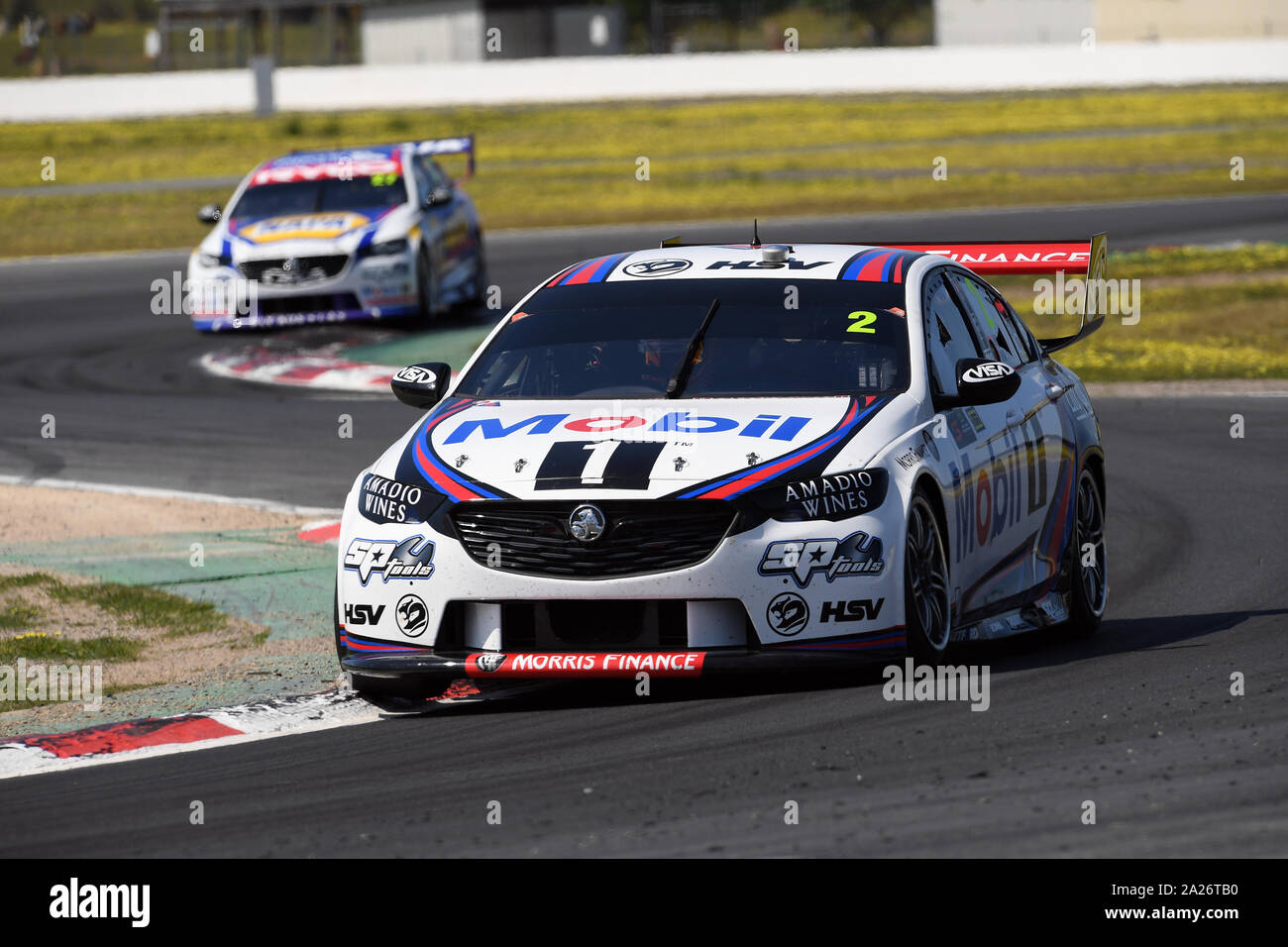 Winton Raceway Supercars test Tag Stockfoto
