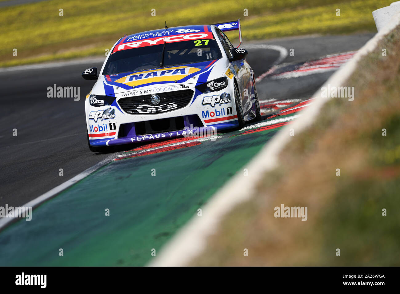 Winton Raceway Supercars test Tag Stockfoto
