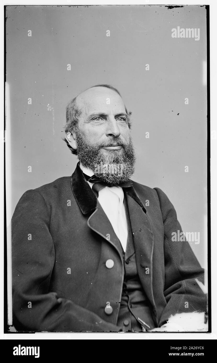 Portrait von Attorney General James Geschwindigkeit, Offizier der Regierung der Vereinigten Staaten Stockfoto