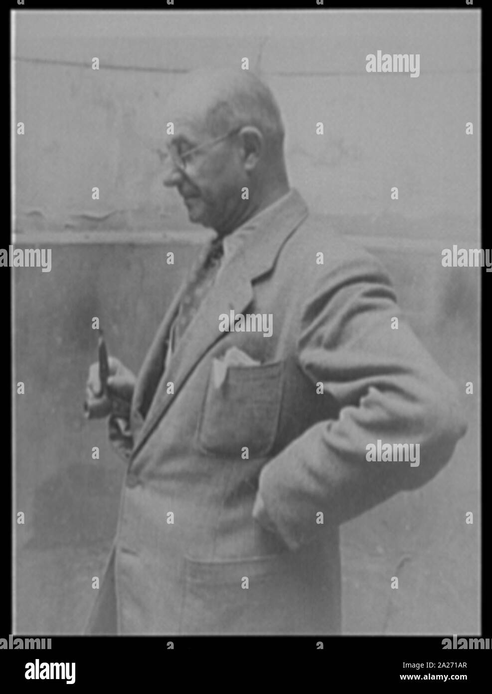 Portrait von Andy Lascaux, Paris Stockfoto