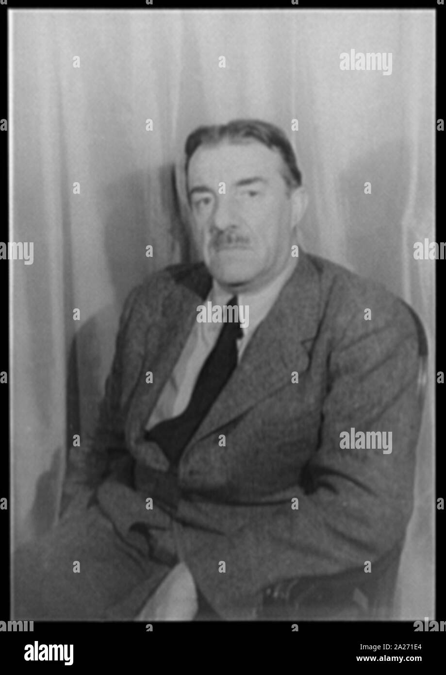 Portrait von Fernand Léger Stockfoto