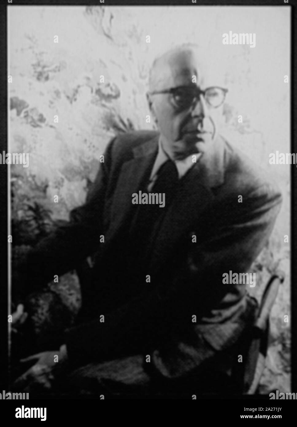 Porträt von George Szell Stockfoto