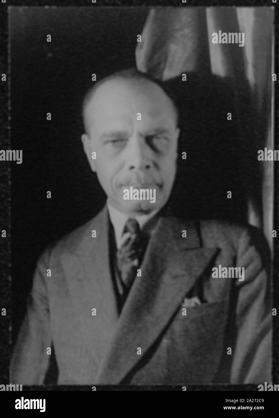 Portrait von James Weldon Johnson Stockfoto