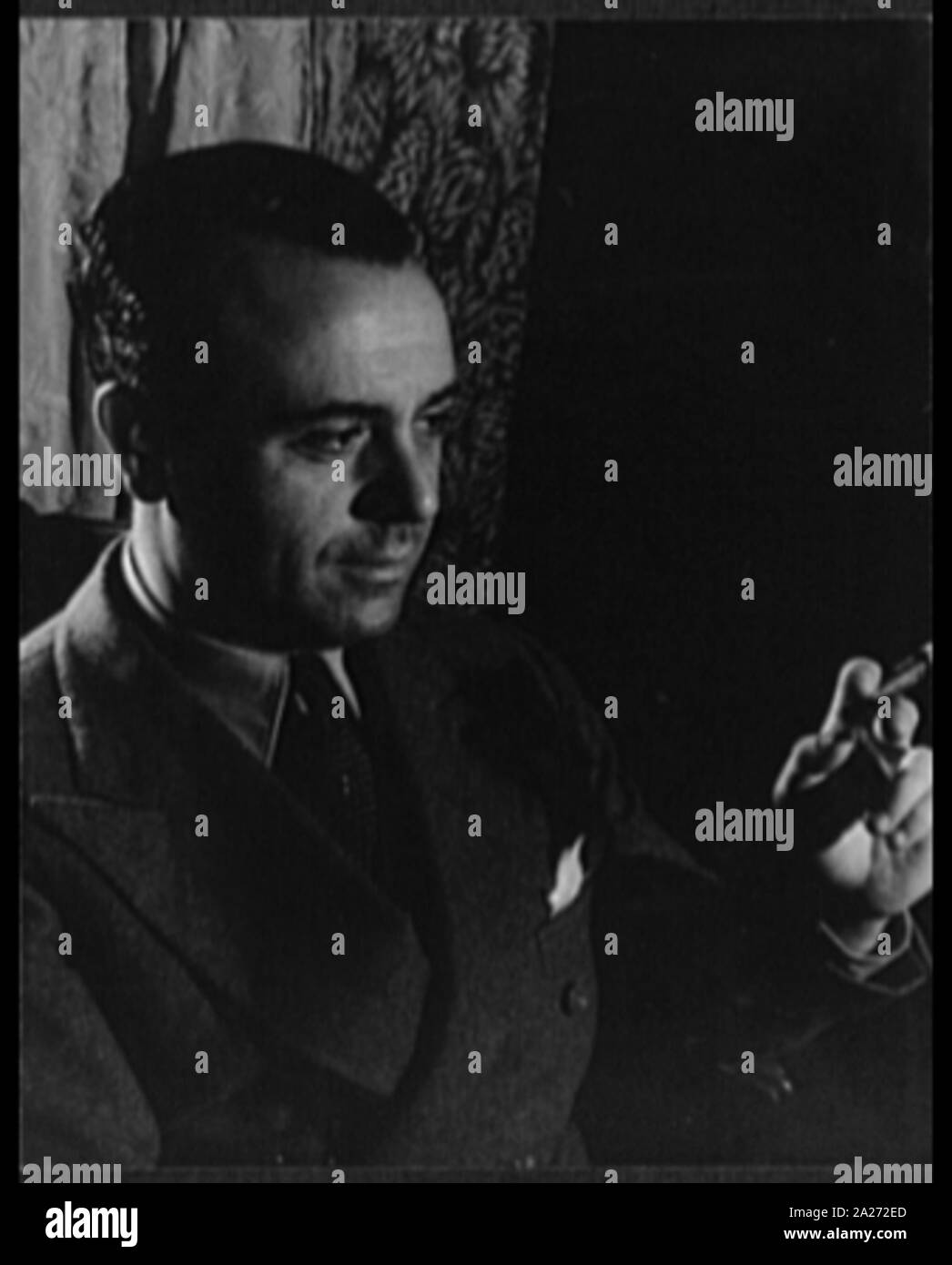 Portrait von Jose Iturbi Stockfoto