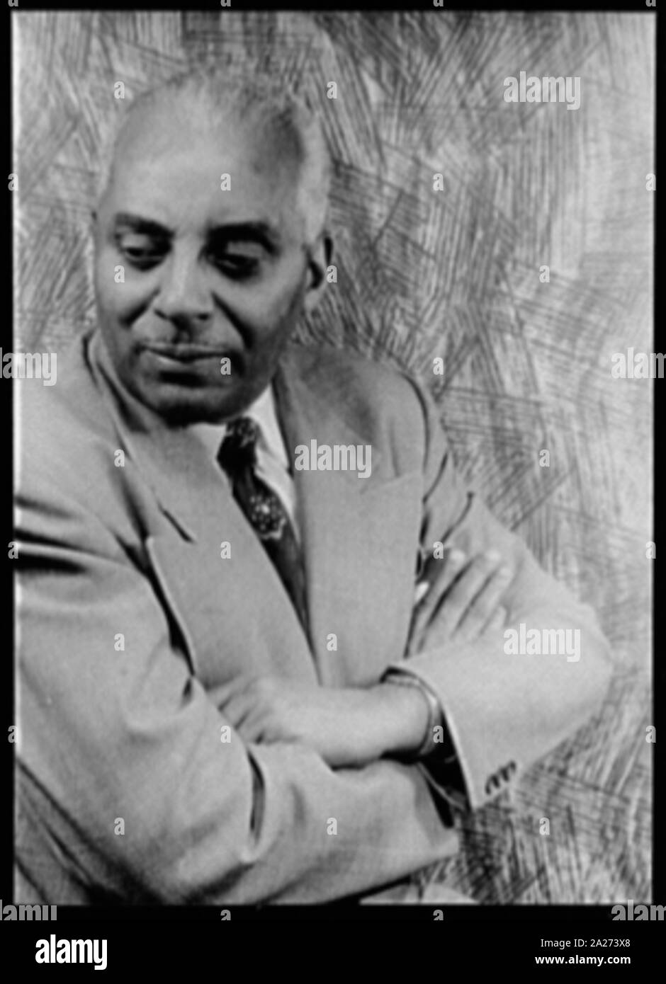 Portrait von Noble Sissle Stockfoto