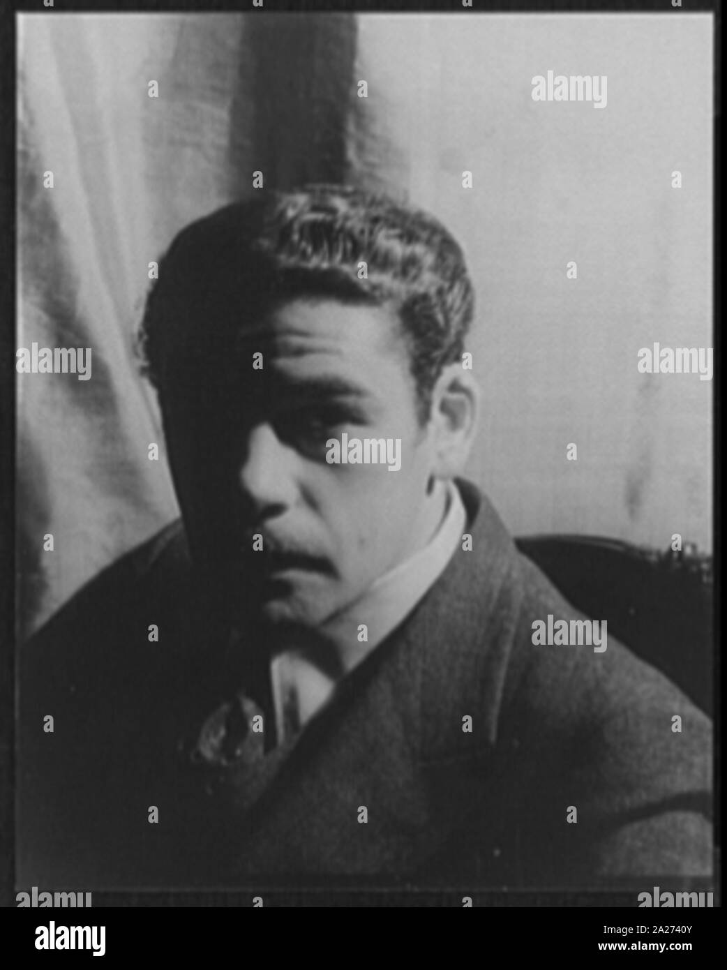 Portrait von Paul Muni Stockfoto