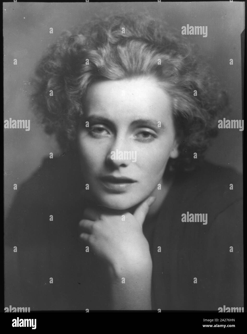 Portrait Foto von Greta Garbo Stockfoto