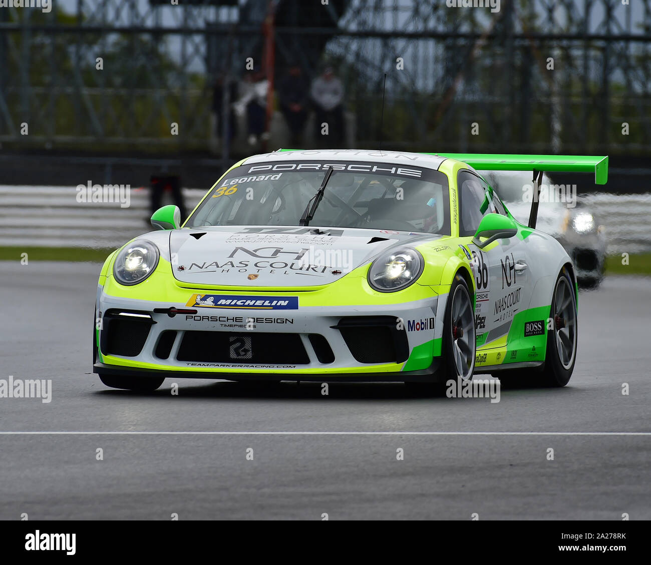 Karl Leonard, Porsche 911 GT3 Cup, Porsche Carrera Cup Großbritannien 2019, BTCC Silverstone, Sonntag, 29 September, 2019, Autosport, British Touring Stockfoto