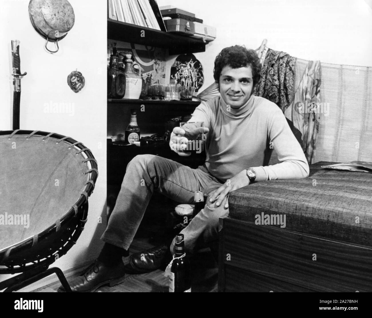 Der ehemalige Kinderstar Michael Ande im Mai 1970. Er lebt zusammen mit