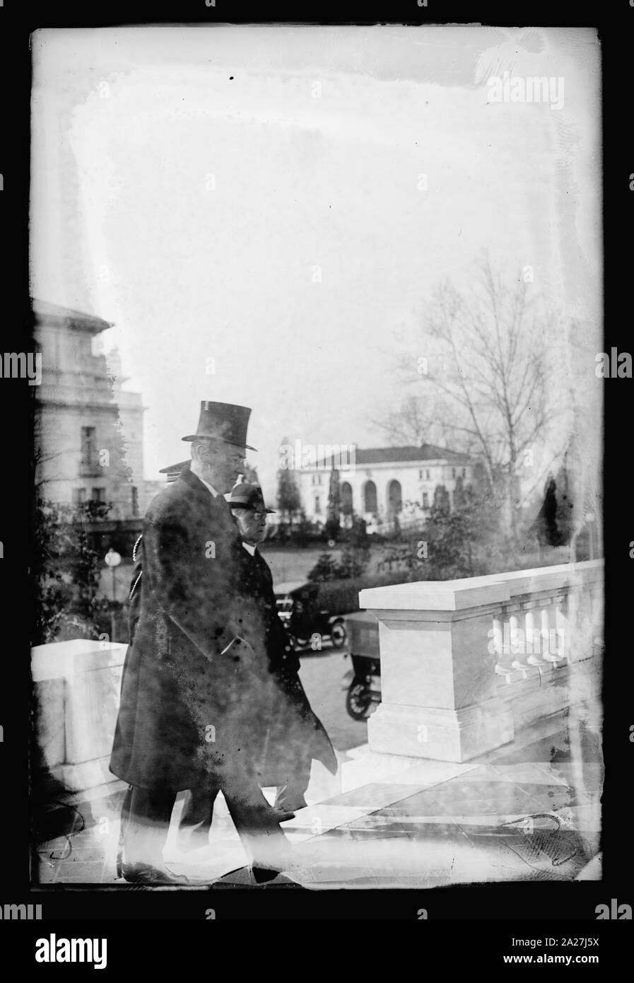 Pres. Wilson Eingabe D.A.R. Geb., 3/22/1915 Stockfoto