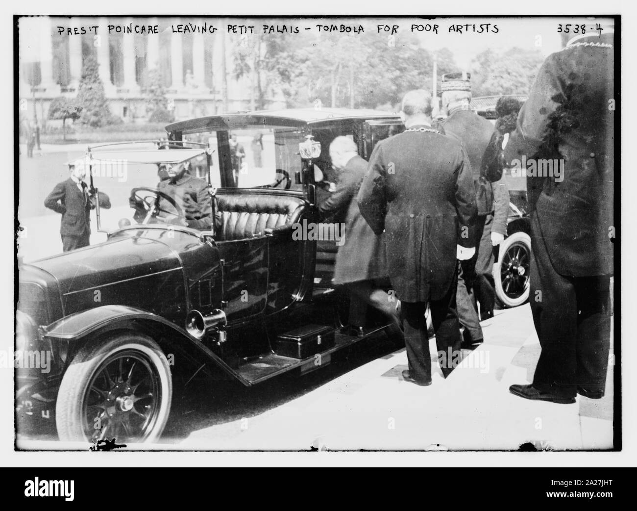Pres't. Poincaré Petit Palais - Tombola für die armen Künstler verlassen Stockfoto