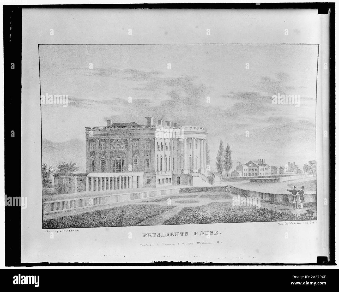 Präsident's House Stockfoto