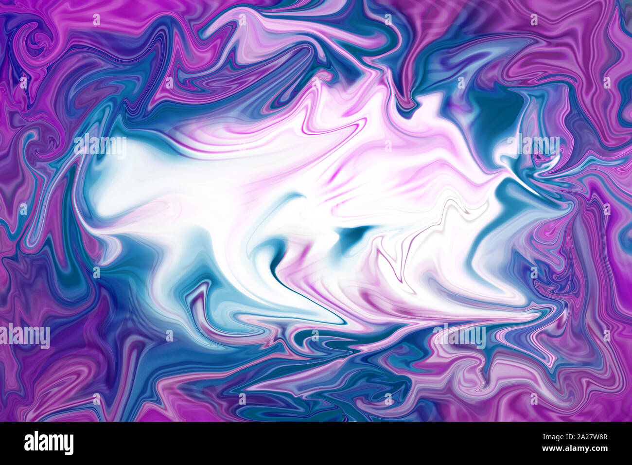 Eine abstrakte psychedelischen Hintergrundbild. Stockfoto