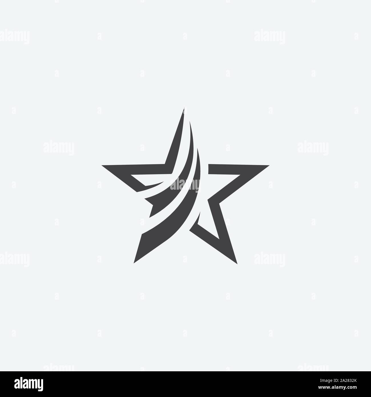 Star Logo Vorlage. star Vektor icon. Star Logo Designs lieferbar Vorlage. Star elegante Vektor icon Stock Vektor