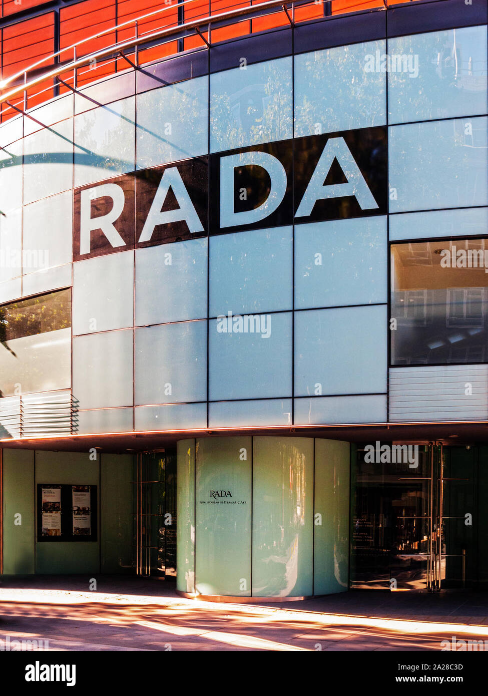 Rada, Königliche Akademie der Dramatischen Kunst, Gower Street, London Stockfoto