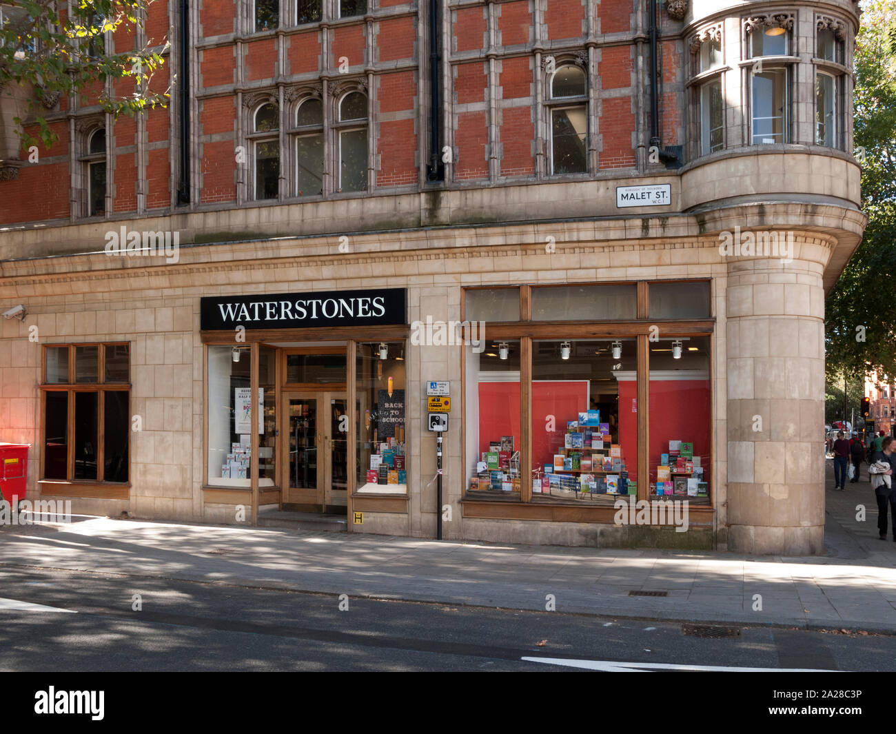 Waterstones, Gower Street, London Stockfoto