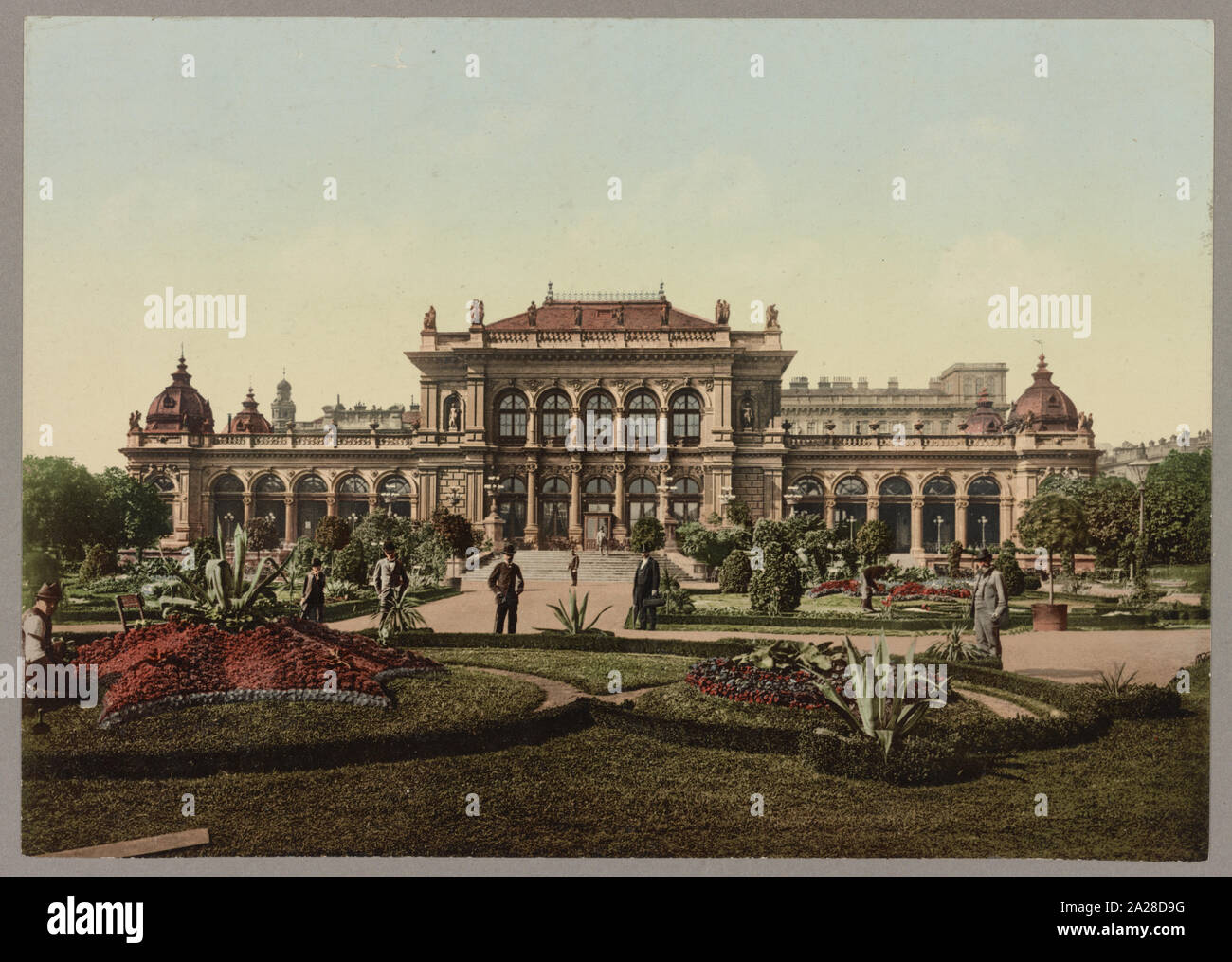 Öffentliche Gärten & Casino Stockfoto