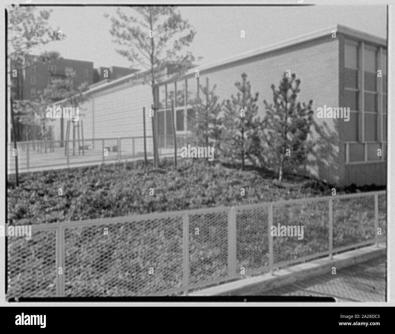 Public School 220, Horace Harding Blvd., Forest Hills, Long Island. Stockfoto