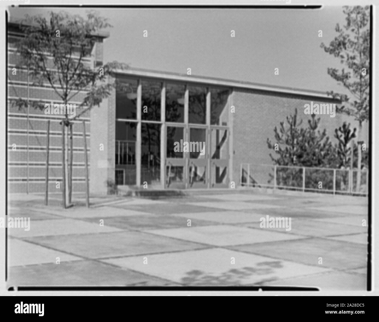 Public School 220, Horace Harding Blvd., Forest Hills, Long Island. Stockfoto