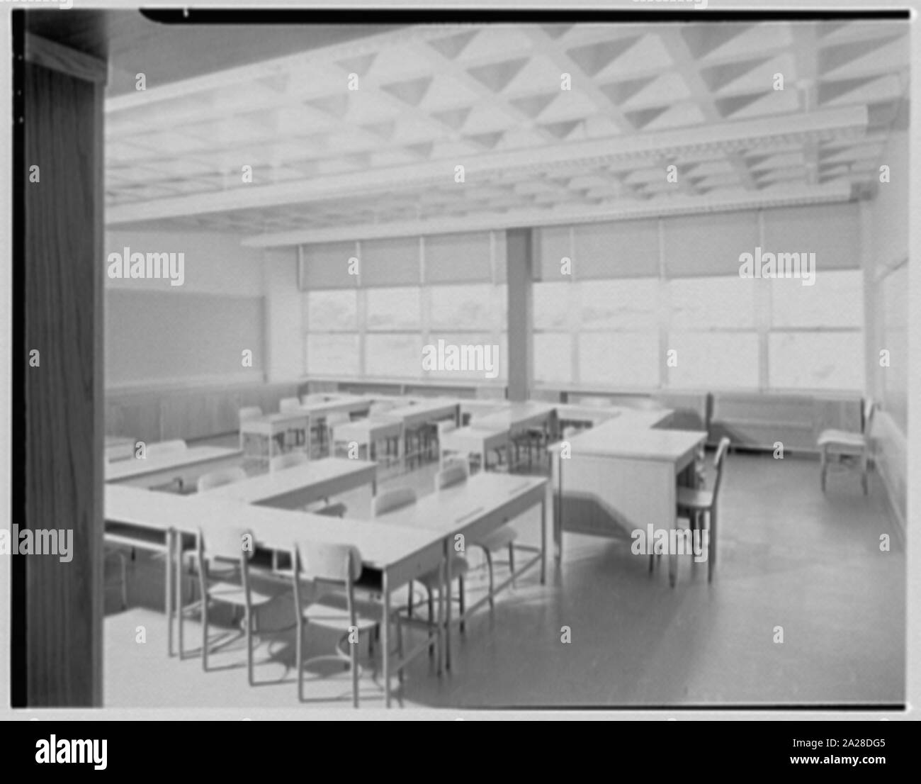 Public School 220, Horace Harding Blvd., Forest Hills, Long Island. Stockfoto