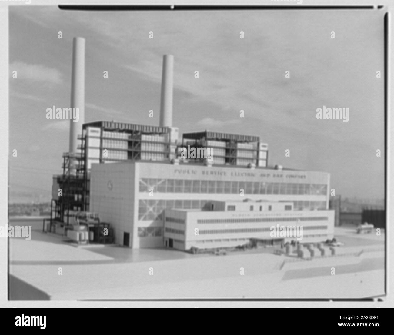 Öffentlichen Dienst von New Jersey. Stockfoto