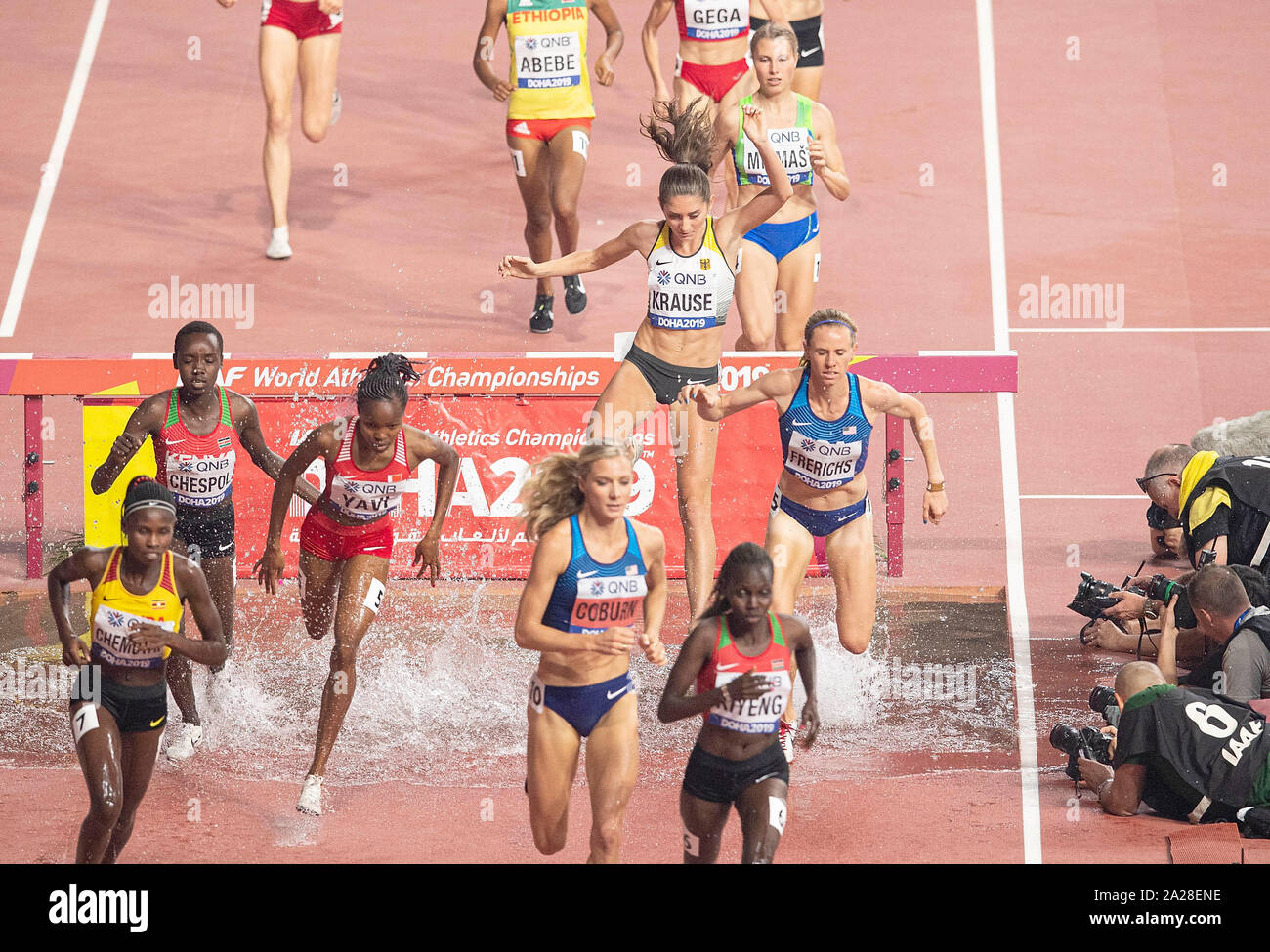 3000 Meter Hindernisrennen Der Frauen Finale Stockfotos und -bilder ...