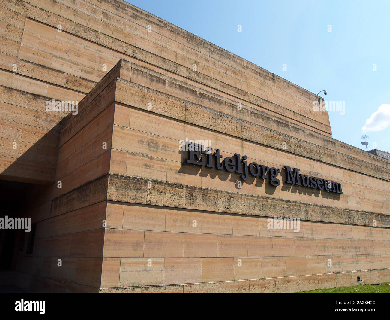 Außenansicht des Eiteljorg Museum, Indianapolis, Indiana, USA, Juli 27, 2019, © katharine Andriotis Stockfoto