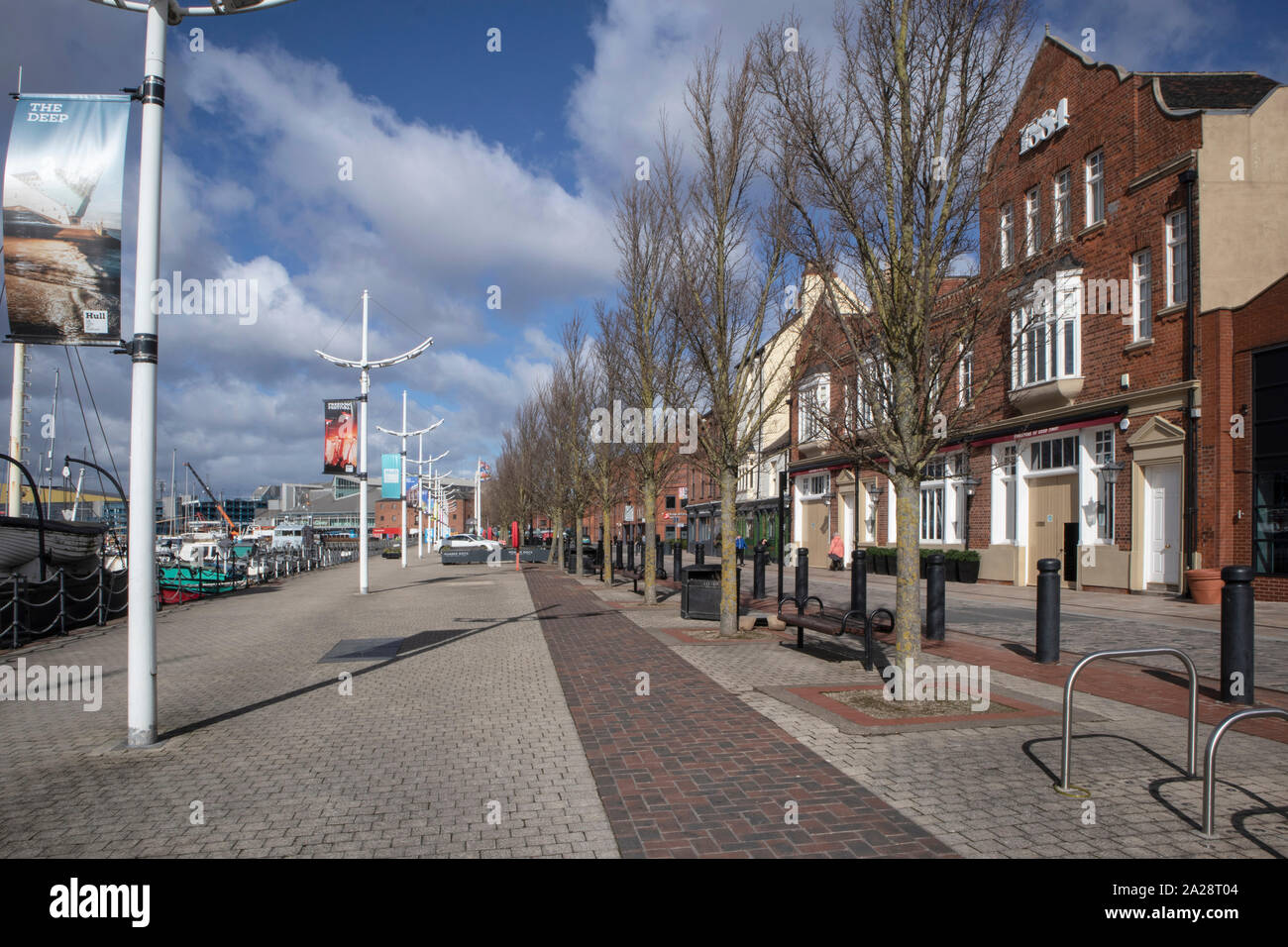 Hull Marina, East Yorkshire Stockfoto