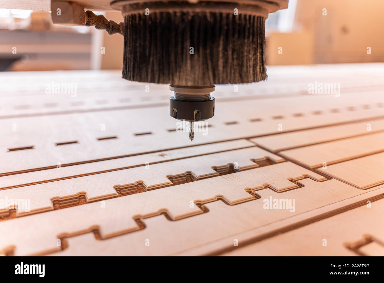 Cnc Frasmaschine Vorlage Mockup Stockfotografie Alamy